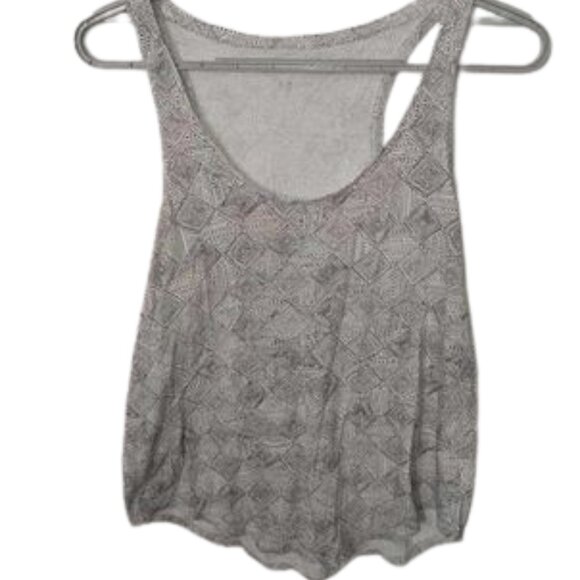 Old Navy Relaxed Printed Scoop Neck Swing Tank Top Size Small - Picture 1 of 9